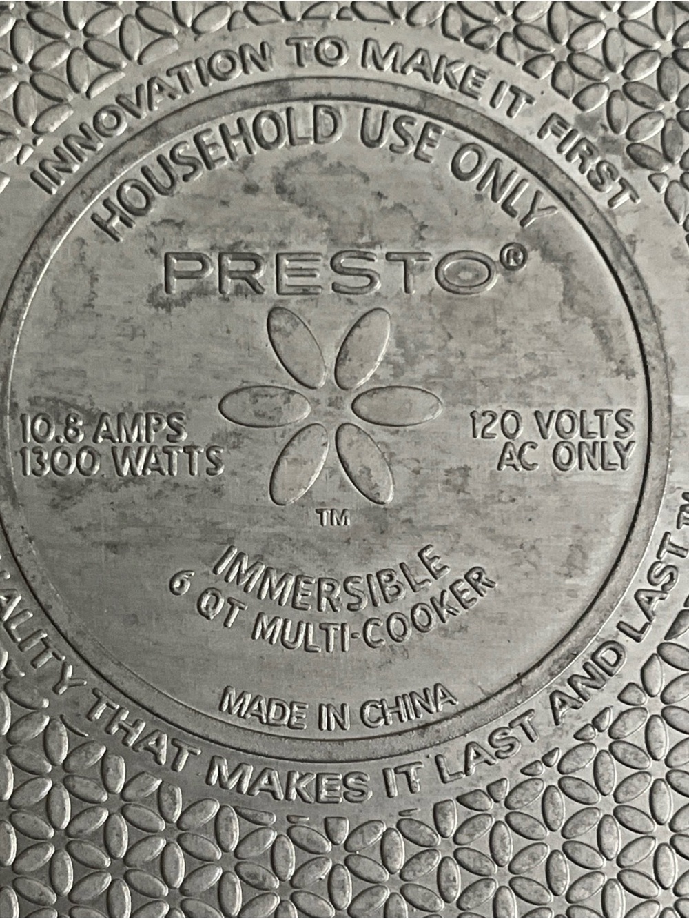 Presto Multi Cooker Steamer Deep Fry Black 6 Quart Glass lid New 0600010 - Picture 9 of 9